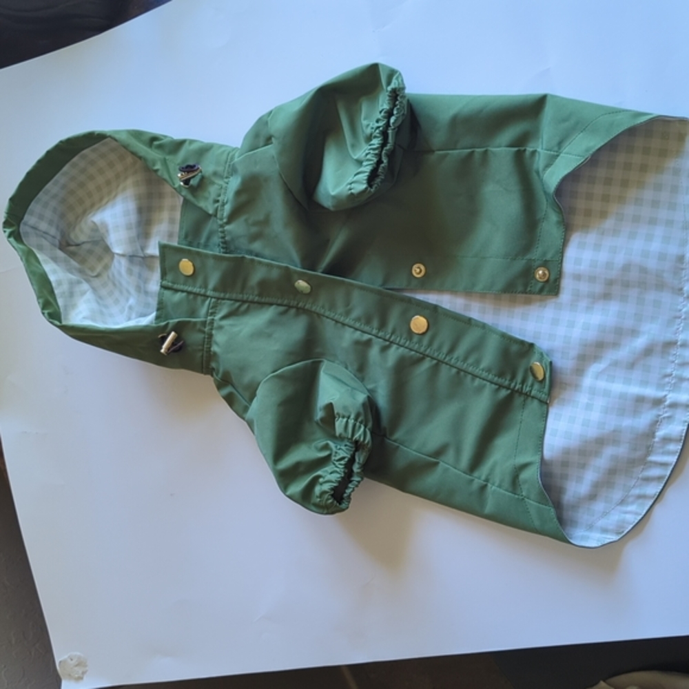 Tails & Noses Pet Rain Jacket NWOT
